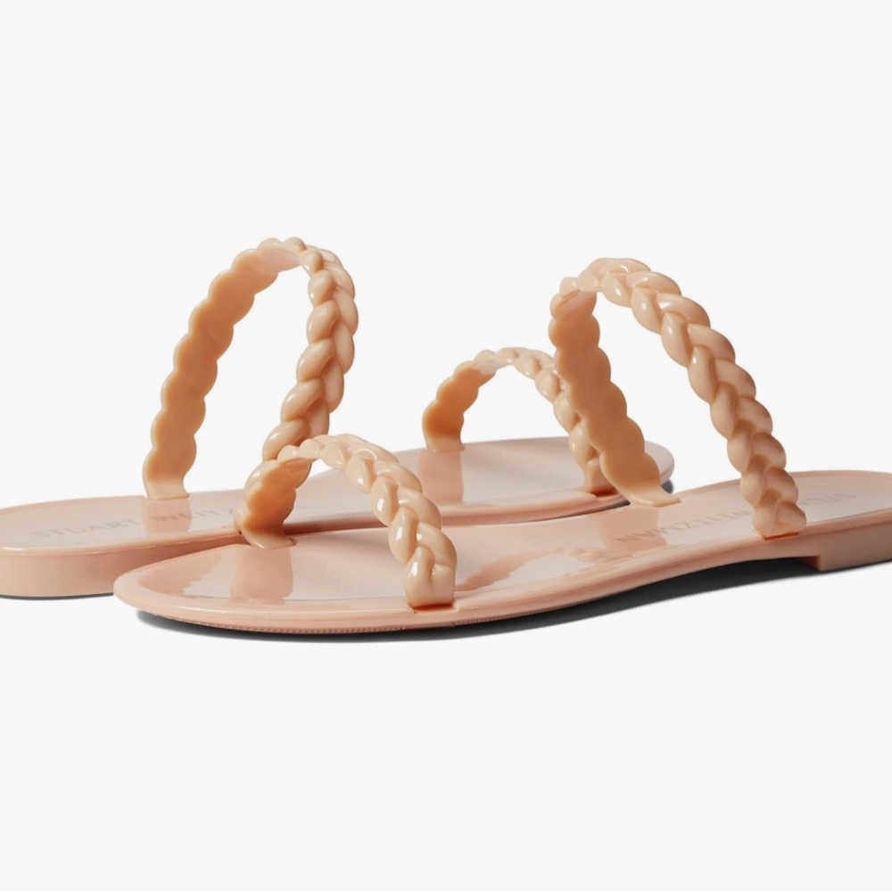 Stuart Weitzman Women's Braida Sawyer Jelly Sandals - Picture 4 of 8